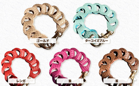 wacca!キーチャーム【 国産本革 レザー 鍵 キーホルダー 小物  ファッション キーホルダー  】 紫