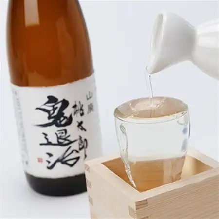 久米南産　山田錦　山廃純米酒　桃太郎　鬼退治　720ml　3本【1483243】