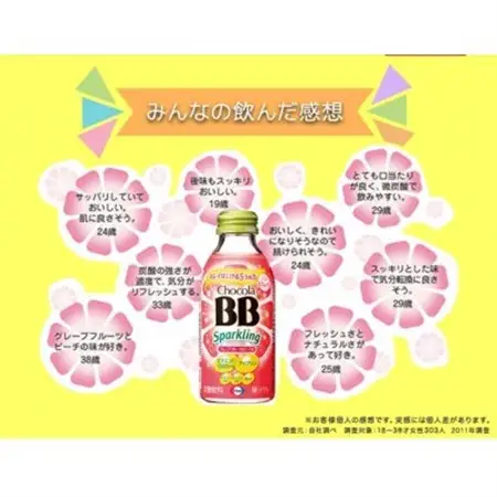 【毎月定期便】【24本】エーザイ チョコラBBスパークリング グレープフルーツ＆ピーチ味全5回【4062526】