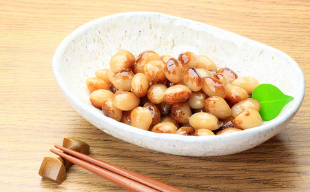 秋田特産 伝統製法 煮豆6缶[とら豆]（330g/5号缶）三輪缶詰【 とら豆 高級菜豆 豆 煮豆 缶詰 保存 秋田 羽後 】