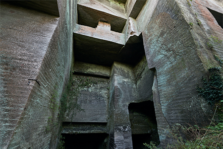 鋸山ガイド：まるで古代遺跡の世界「房州石石切の歴史と遺構」ツアー 1名様