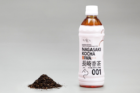お茶 ペットボトル 定期便 長崎香茶びわ 500ml 24本 3回 総計72本 [サンダイ 長崎県 東彼杵町 hs42bag230002]