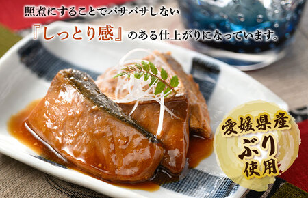 （愛媛県産）ぶり照煮 3個入り×4パック【V002740】