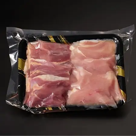 【よみがえる江戸の味】東京しゃも　もも肉・むね肉　スライス　500g(浅野養鶏場)【配送不可地域：離島】【1429794】