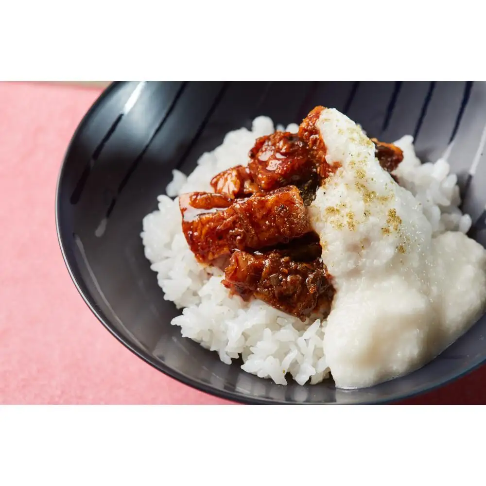 【京料理 六盛】国産鰻のかば焼きセット とろろ付き(3食分)