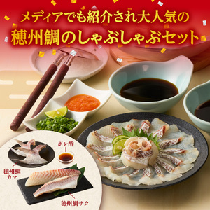 明日の夜は高級鯛しゃぶセット ／ 真鯛 柵 サク 刺身【B097】