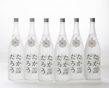 黒糖焼酎「たかたろう」一升瓶6本セット【朝日酒造】