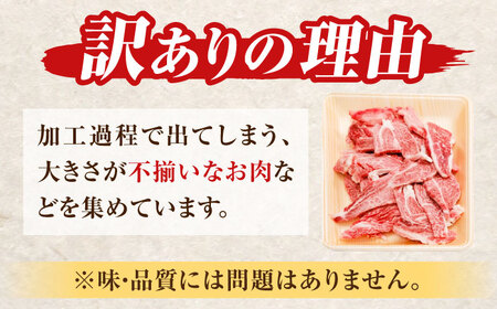 【訳あり】佐賀牛 焼肉用 切り落とし 500g / 有限会社片岡精肉店 [41AEAC004]