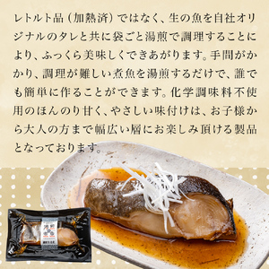 湯煎de煮魚シリーズ 詰合せ 8パック 化学調味料不使用  銀鱈 赤魚 ほっけ 鰤 生姜煮 銀たら ホッケ ブリ 煮魚 湯煎 調理 魚 魚介 魚介類