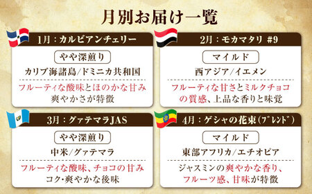 【全12回】江田島シティローストブレンドセット コーヒー豆 全13種 コーヒー[XBE080]