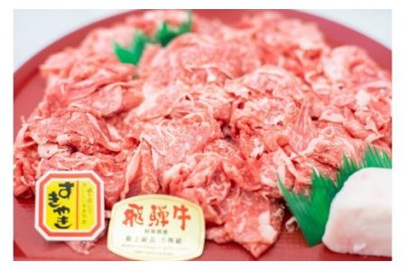 10 特撰飛騨牛Ａ５等級　切り落とし800g