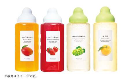 熊本 杉養蜂園 果汁入り はちみつ 300g 7種 食べ比べ 計2.1kg 蜂蜜