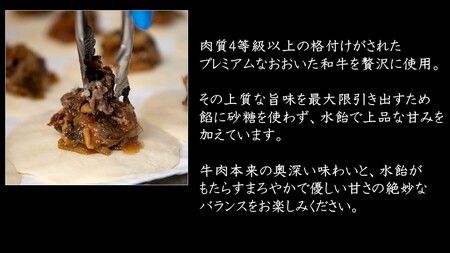 職人手作りの「贅沢おおいた和牛まん」_2562R