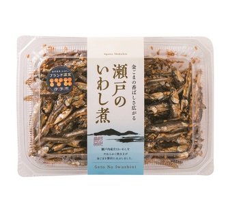つくだに 国産 瀬戸のいわし煮 イワシ 100g×2 ゆうパケット 送料無料 お弁当 おかず ごはんのおとも 阿川食品株式会社 | A111