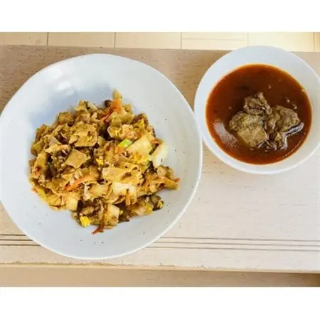 【スリランカカレー】チキンコットウ3食(追いカレー付き)【配送不可地域：離島】【1627074】
