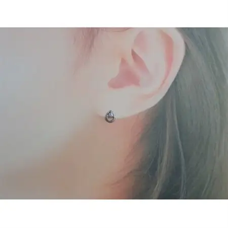 森羅オリジナル　プラチナ900　ダイヤモンド　ピアス【配送不可地域：沖縄県】【1623537】
