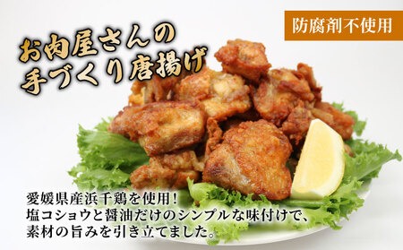 訳あり お 肉屋 さんの 手作り 唐揚げ 泉精肉店 1kg 鶏のからあげ からあげ から揚げ カラアゲ 鶏 鶏肉 とりにく わけあり 訳アリ 揚げ物 肉 お肉 にく 惣菜 おかず お弁当 冷凍 簡単調理 弁当 味付き 国産 愛媛 宇和島 E010-142002