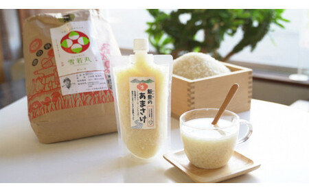 飯豊の生あまさけ 600g 10本セット【冷凍発送】 - 甘酒 米麹 砂糖不使用 ノンアルコール ノンシュガー あまざけ 発酵食品 栄養豊富 菌が生きてる 非加熱 腸活 おすすめ 送料無料 マルシチ米穀 山形県 飯豊町