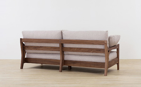 （レッドオーク）AUTHENTICITY FINE SOFA RF GR（グレー） No.868-10