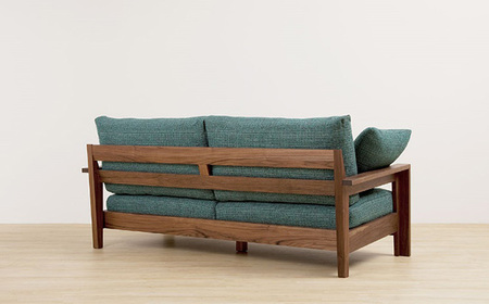 （ブラックチェリー）AUTHENTICITY FINE SOFA RE GR（グレー） No.864-10