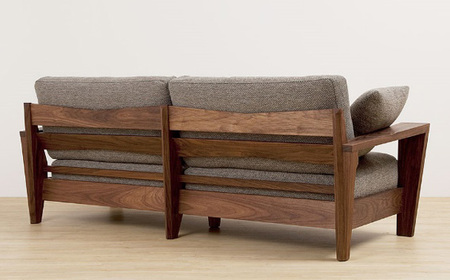 （レッドオーク）AUTHENTICITY SOFA E BK（ブラック） No.831-12