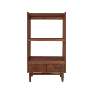 旭川家具 MUKU工房オリジナル ジャム レンジ台 ウォールナット_04899