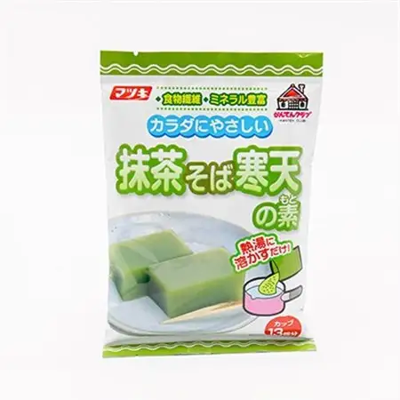かんてんクラブ　抹茶そば寒天の素 (250g×3袋)【1634052】