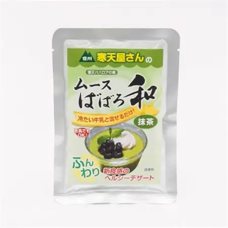 寒天屋さん　ムースばばろ和　抹茶(75g×3袋)【1634066】