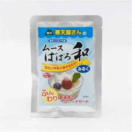 寒天屋さん　ムースばばろ和　みるく(75g×3袋)【1634067】
