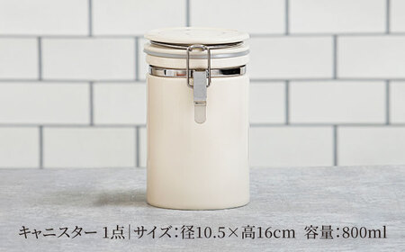 【美濃焼】＜ブラック＞コーヒーキャニスター 200 1個【ZERO JAPAN】保存容器 コーヒー豆 キッチン収納 [MBR216-5]