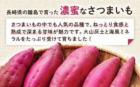 【2026年11月より発送】島の元気なさつまいも!ねっとり甘い『紅はるか』5kg 五島市/あわたに農園[PGO002]