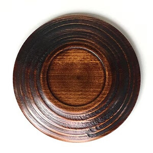 【香川漆器】茶托 5枚組 象谷渕すり(12cm)