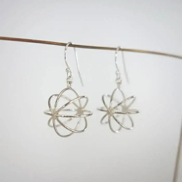 【金工】てまりピアス