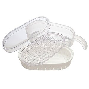 ●スノコ付大根おろし● だいこん おろし器 水切り キッチン用品 台所用品 便利 鍋 みぞれ鍋 001062 SDO1 〈スケーター株式会社〉   4-053