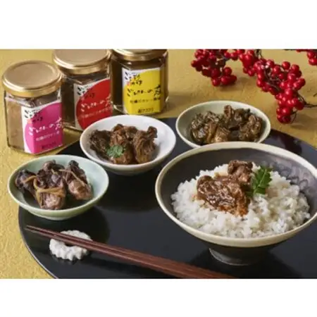 宮城県産かき　三陸石巻　牡蠣の佃煮　ごはんのとも　牡蠣のピリ辛中華風味【1608010】