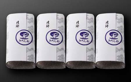 【2人前】貝汁 4パックセット あさり たっぷり アサリ 味噌 温めるだけ 簡単 みそ汁 F6L-1220