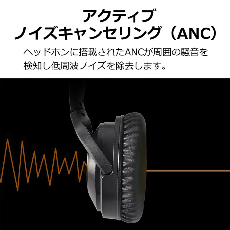ノイズキャンセリングヘッドホン HP-01 - 音楽の世界に没入できるノイズキャンセリングワイヤレスヘッドホン