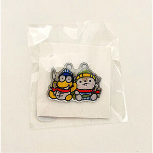 ＼旭川市公式キャラグッズ！／あさっぴー＆サンディーくん　ピンバッジ_05067