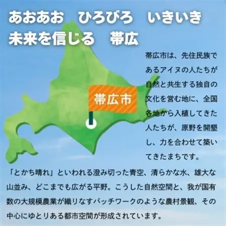 【返礼品なし】帯広市への応援寄附(1口5,000円)