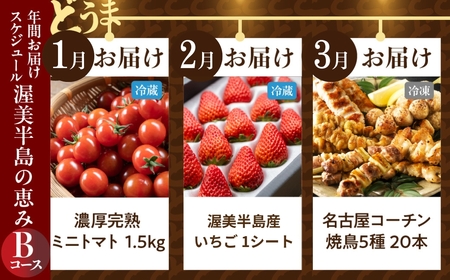 【定期便】どうまい定期便 12回 肉コース