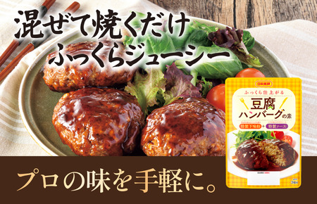 豆腐ハンバーグの素（3個分／袋）100g／袋×12パック【V002860THA12】