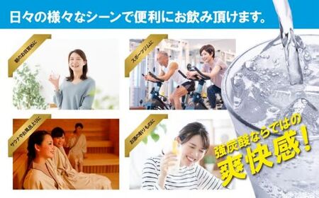 強炭酸水 最短3日 ラベルレス PET500ml×2箱（48本入） 炭酸