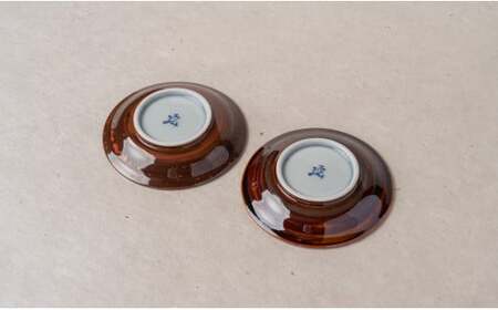 有田焼 シフトパターン柄豆皿 5枚セット【染付の器 匠】食器 器 うつわ 豆皿 手描き 染付 MT車好き 車好き 贈り物 ギフト 電子レンジ対応 55000円 A55-132