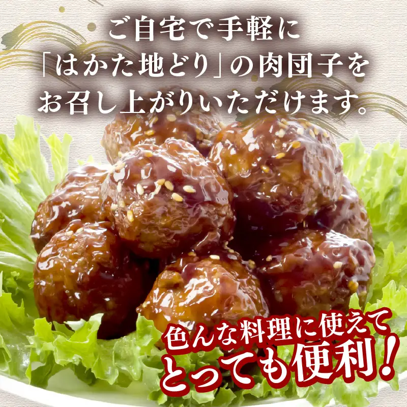 はかた地どり 肉団子 1kg(1kg×1袋)【A-859】