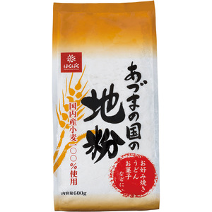【はくばく】あづまの国の地粉（中力粉） ３．６ｋｇ（600g×6袋）　国内産小麦 国産 漂白剤不使用 添加物不使用 はくばく 山梨 やまなし 富士川町