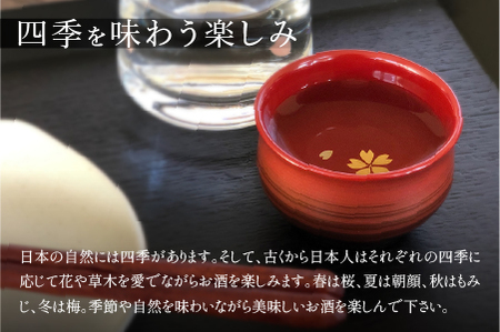 つぼみ ぐい呑み 四季コレクション 桜