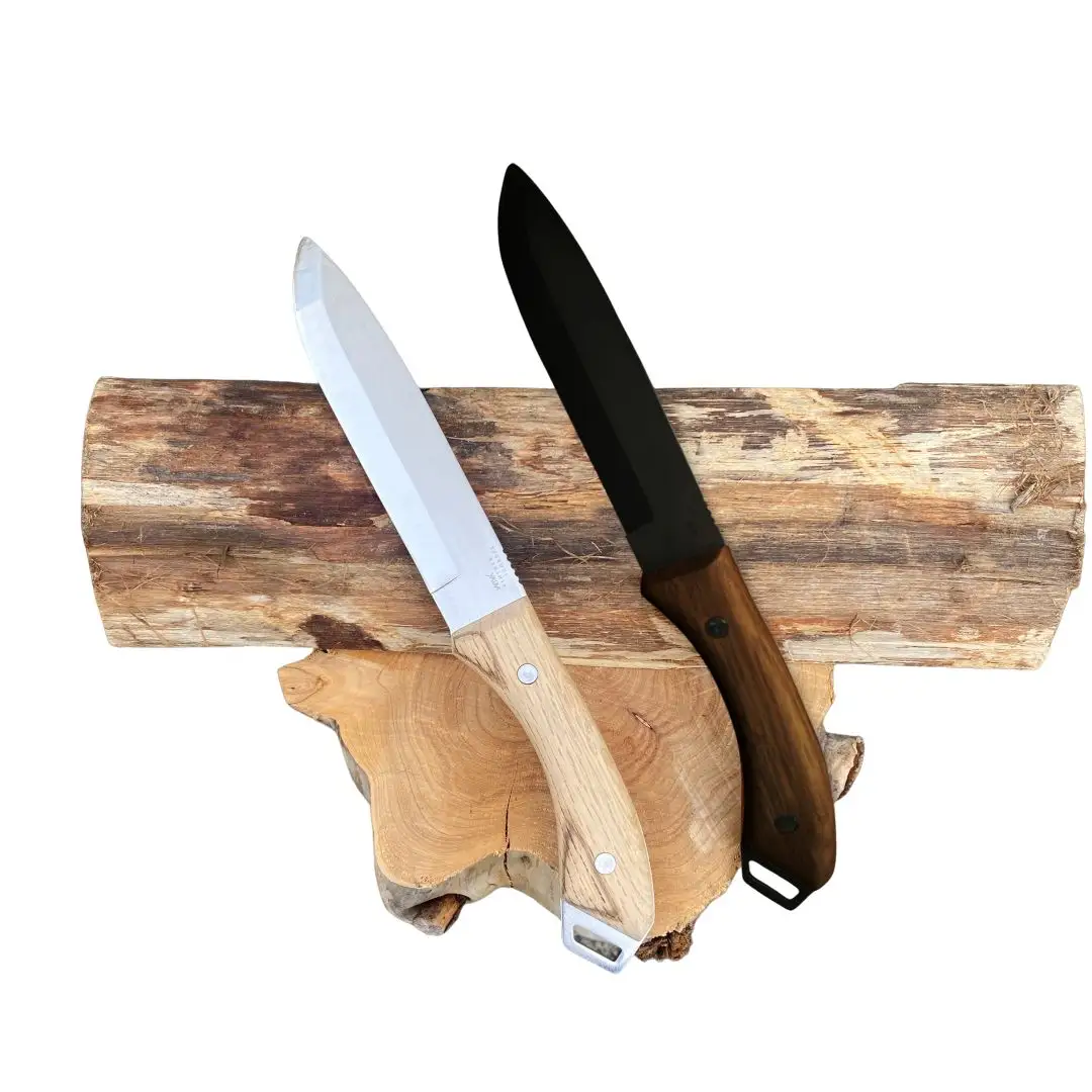 剣謙心 アウトドアナイフ ヤイバ 黒染【L】130mm  キャンプ用品 アウトドア用品 万能ナイフ サバイバルナイフ 焚火 薪割り 燕三条製【048S017】