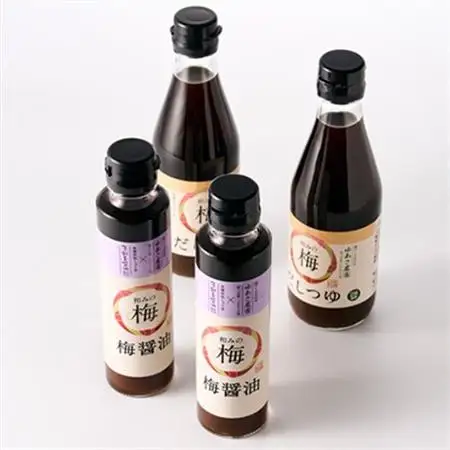 和みの梅醤油・和みの梅だしつゆ 各2本(4本セット)【1639794】