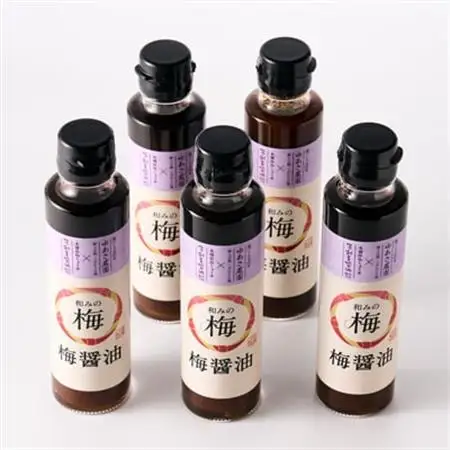 和みの梅醤油 5本セット【1639805】