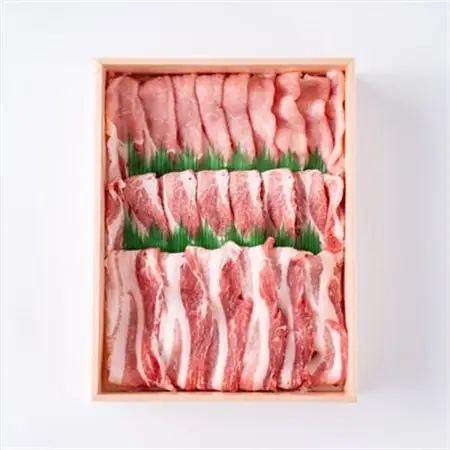 【豚肉　食べ比べ】湖西ポーク 3種セット(ロース・肩ロース・バラ)合計約600g【配送不可地域：離島】【1635241】